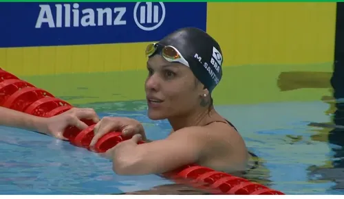 
          Imagem ilustrativa da imagem Carol Santiago conquista quarta medalha no Mundial Paralímpico de Natação
          