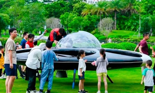 
          Imagem ilustrativa da imagem China testa disco voador tripulado
          