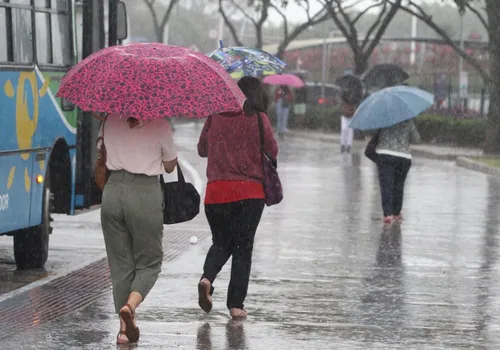 
          Imagem ilustrativa da imagem Chuva, queda de temperatura e vento sul no ES a partir de sábado
          