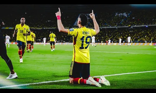 
          Imagem ilustrativa da imagem Colômbia domina Venezuela e vence na estreia nas Eliminatórias Sul-Americanas
          