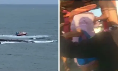 
          Imagem ilustrativa da imagem Escuna com 41 pessoas fica à deriva em praia de Guarapari
          