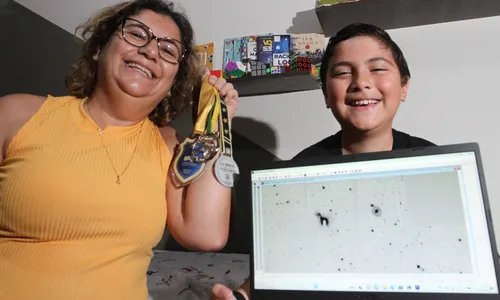 
          Imagem ilustrativa da imagem Estudante de Vila Velha identifica asteroide e vira “detetive das galáxias”
          