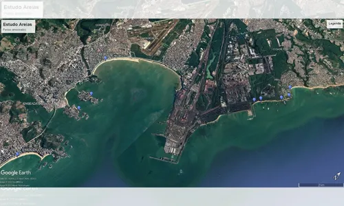 
          Imagem ilustrativa da imagem Estudo mostra de onde vem a cor preta da areia das praias do ES
          