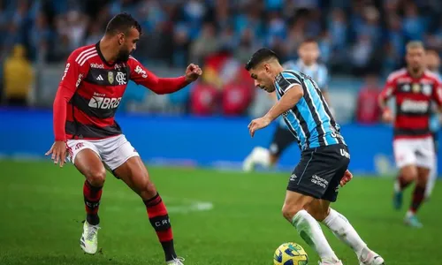 
          Imagem ilustrativa da imagem Flamengo enfrenta Grêmio por última vaga na final da Copa do Brasil
          