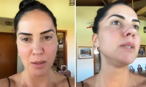 
          Imagem ilustrativa da imagem Graciele Lacerda chora ao se despedir de Zezé Di Camargo
          