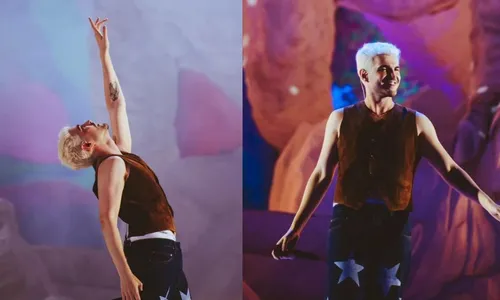 
          Imagem ilustrativa da imagem Jão voa e confirma a fama de popstar em show superproduzido no The Town
          