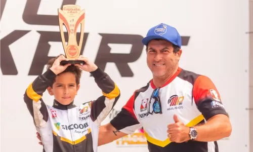 
          Imagem ilustrativa da imagem Jovem promessa do kart capixaba busca ascensão
          