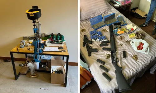 
          Imagem ilustrativa da imagem Mais de 5 mil munições apreendidas em ação que fechou fábrica clandestina no ES
          