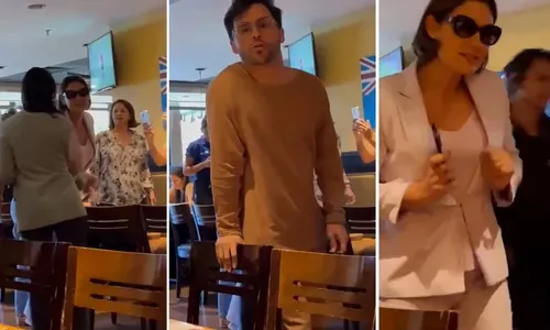 
          Imagem ilustrativa da imagem Maquiador de Michelle joga gelo em mulher que interpelou ex-primeira-dama
          