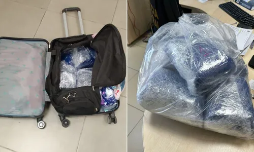 
          Imagem ilustrativa da imagem Mulher é presa em GO após sair do aeroporto de Vitória com drogas
          