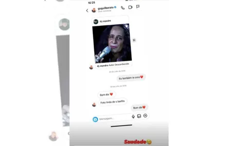 
          Imagem ilustrativa da imagem 'Namorado' de Gugu posta mensagem romântica que teria trocado com apresentador
          