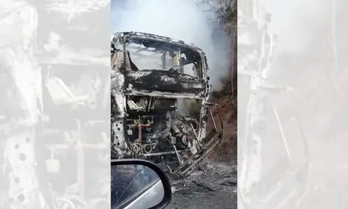 
          Imagem ilustrativa da imagem Ônibus com servidores do Ifes pega fogo a caminho de evento em Guarapari
          