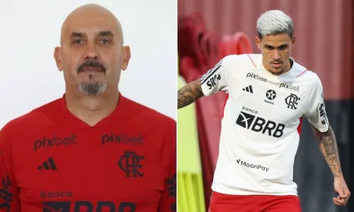 
          Imagem ilustrativa da imagem Preparador do Flamengo pede desculpas a Pedro após agressão
          