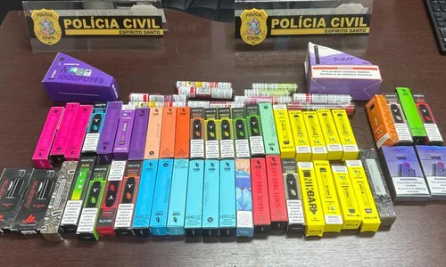 
          Imagem ilustrativa da imagem Preso na Mata da Praia um dos maiores fornecedores de cigarros eletrônicos do ES
          