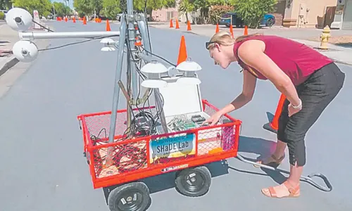 
          Imagem ilustrativa da imagem “Protetor solar” de asfalto contra o calor
          