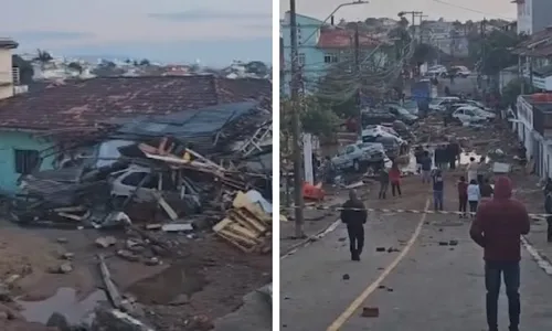 
          Imagem ilustrativa da imagem Reservatório de água rompe e inunda casas em Florianópolis
          