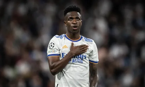 
          Imagem ilustrativa da imagem Sem Neymar e Rodrygo, Vini Jr é único brasileiro indicado à Bola de Ouro
          