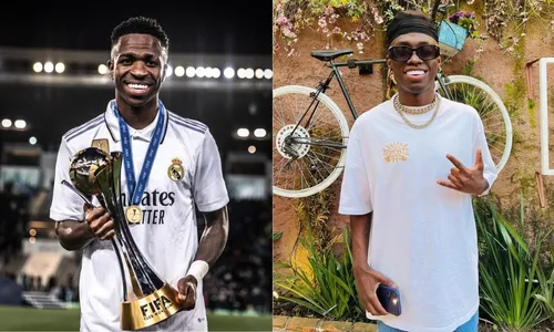 
          Imagem ilustrativa da imagem Sósia de Vini Jr choca até Neymar pela semelhança com jogador
          