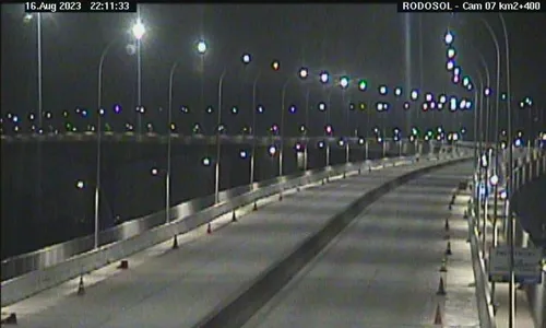 
          Imagem ilustrativa da imagem Terceira Ponte é liberada nos dois sentidos após operação de resgate
          