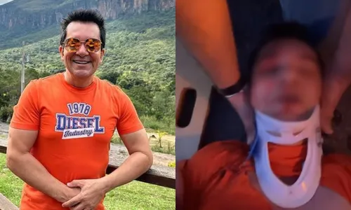 
          Imagem ilustrativa da imagem VÍDEO | Regis Danese sofre acidente e publica vídeo sangrando em ambulância
          