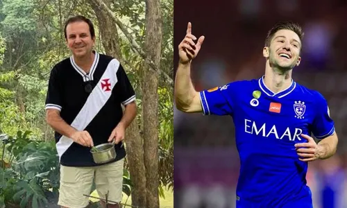 
          Imagem ilustrativa da imagem Vascaíno, prefeito do Rio faz 'campanha' para reforço fechar com clube
          