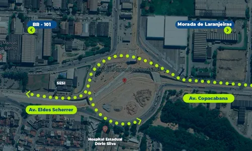 
          Imagem ilustrativa da imagem Viaduto superior da Rotatória do Ó será totalmente liberado a partir de domingo
          