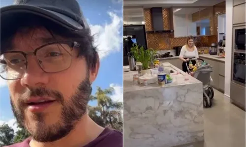 
          Imagem ilustrativa da imagem Viih Tube e Eliezer passeiam com Lua em casa: "Sair é perigoso"
          