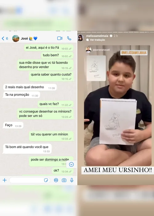 Imagem ilustrativa da imagem Advogado do ES viraliza após comprar desenho de sobrinho com autismo