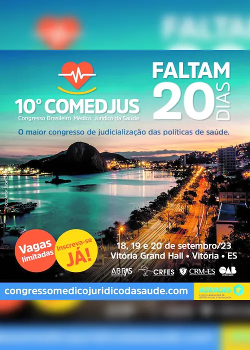 Imagem ilustrativa da imagem Congresso Médico e Jurídico em setembro