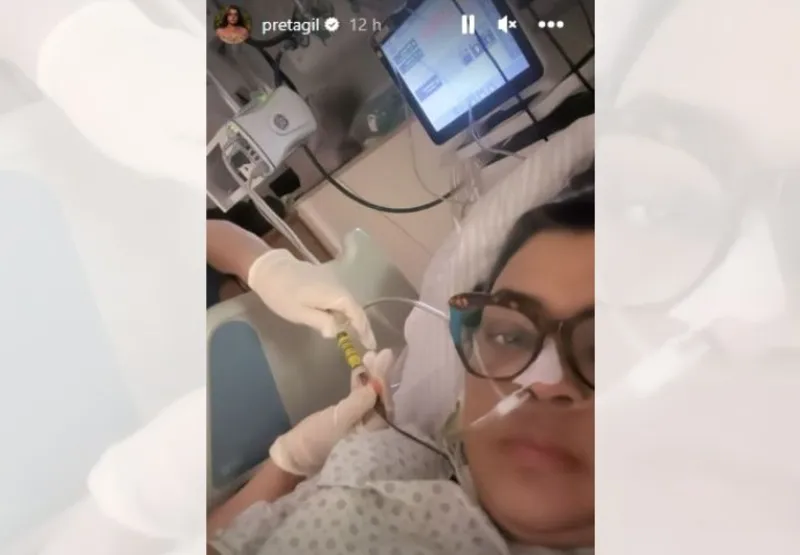 Preta Gil reaparece nas redes sociais após a cirurgia