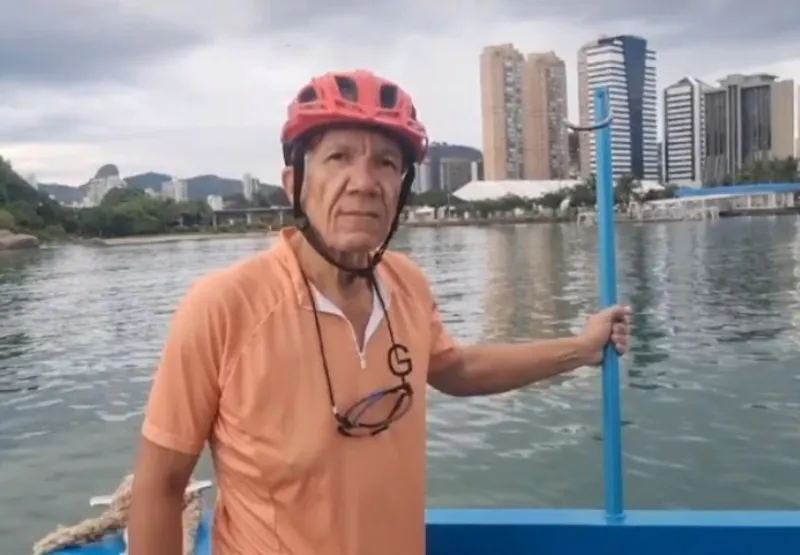 O estivador aposentado, de 60 anos, Paulo Barcelos