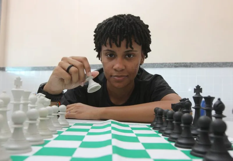 Ana Carollina Ferreira disse estar apaixonada por xadrez