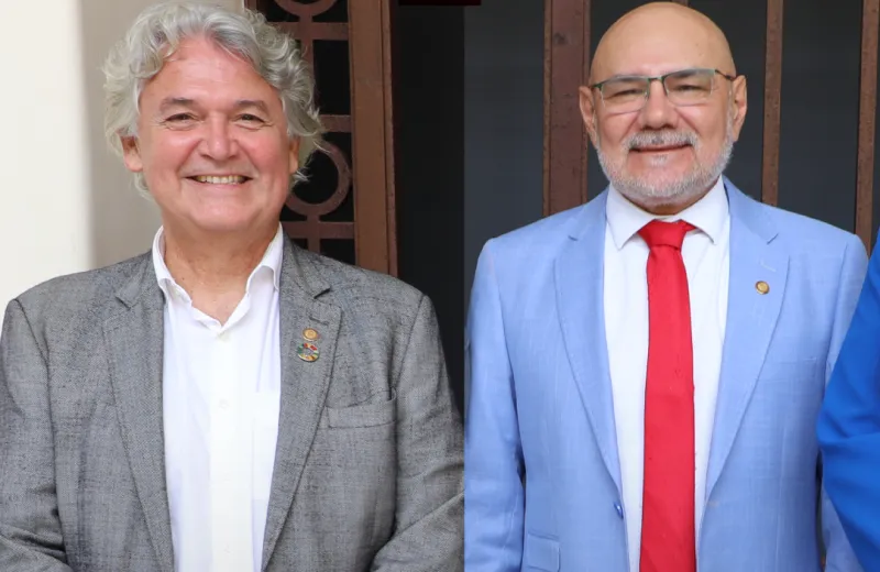 Imagem ilustrativa da imagem Alfredo Gomes e Moacyr Araújo reconduzidos aos cargos de reitor e vice da UFPE
