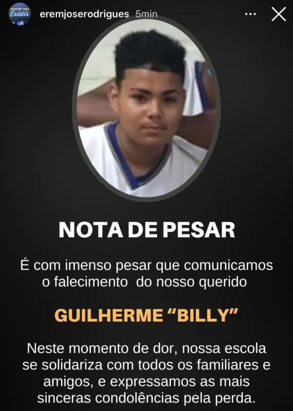 Imagem ilustrativa da imagem Aluno de 16 anos é executado a tiros em quadra de escola no Cabo de Santo Agostinho