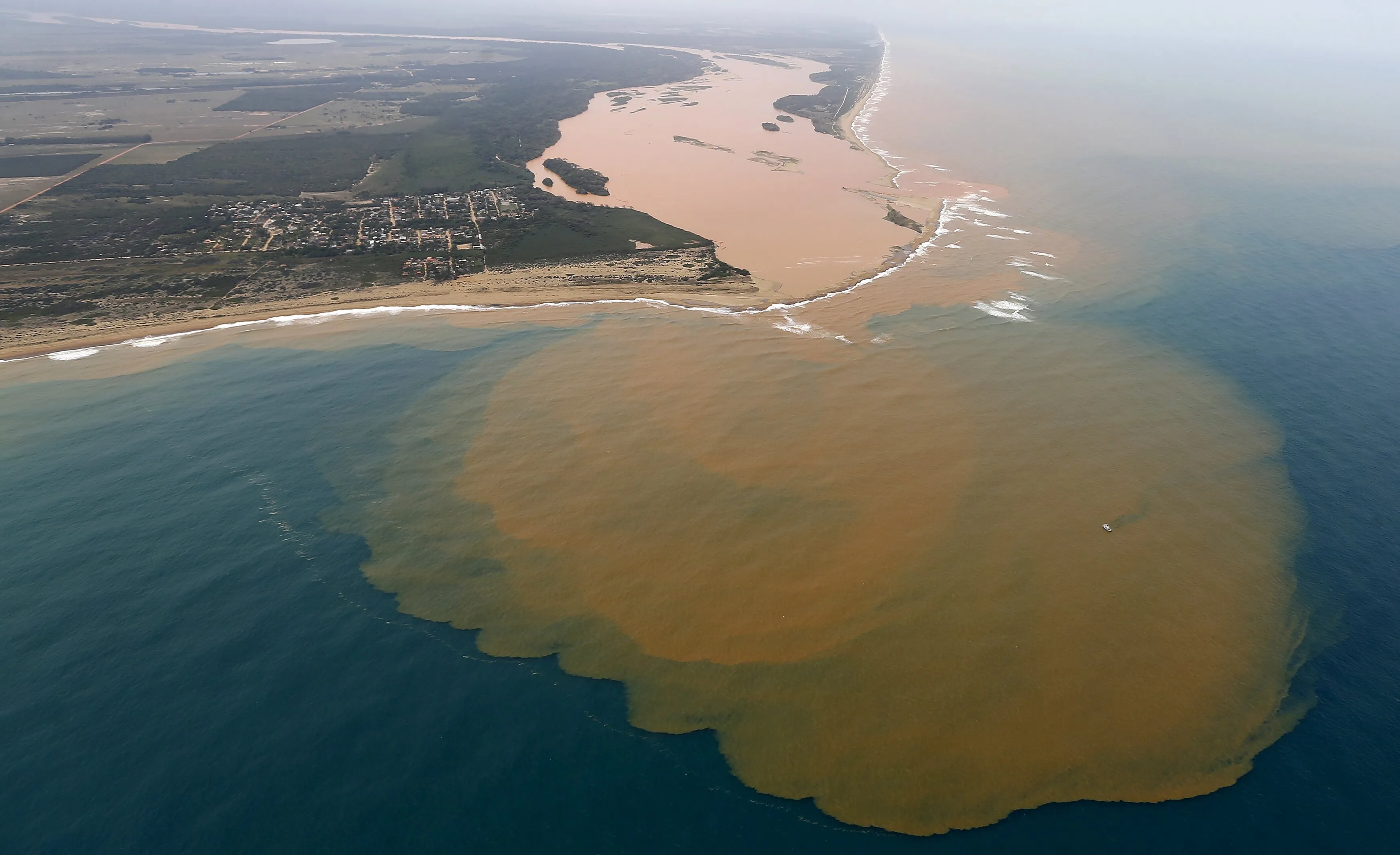 Imagem ilustrativa da imagem Desastre de Mariana: litoral do ES está fora da área de contaminação