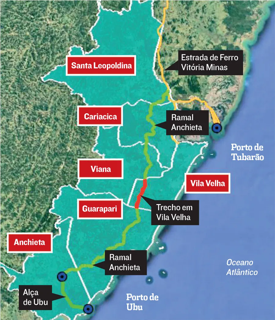 Imagem ilustrativa da imagem Empresários de Vila Velha querem zona franca com nova ferrovia