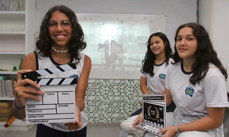 Imagem ilustrativa da imagem Estudantes de Vitória brilham com projetos de cinema