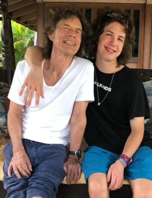 Imagem ilustrativa da imagem Lucas Jagger, filho de Mick Jagger e Luciana Gimenez, não herdará fortuna do pai