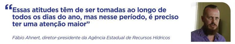 Imagem ilustrativa da imagem Nível dos rios cai e governo do ES anuncia medidas para economia de água