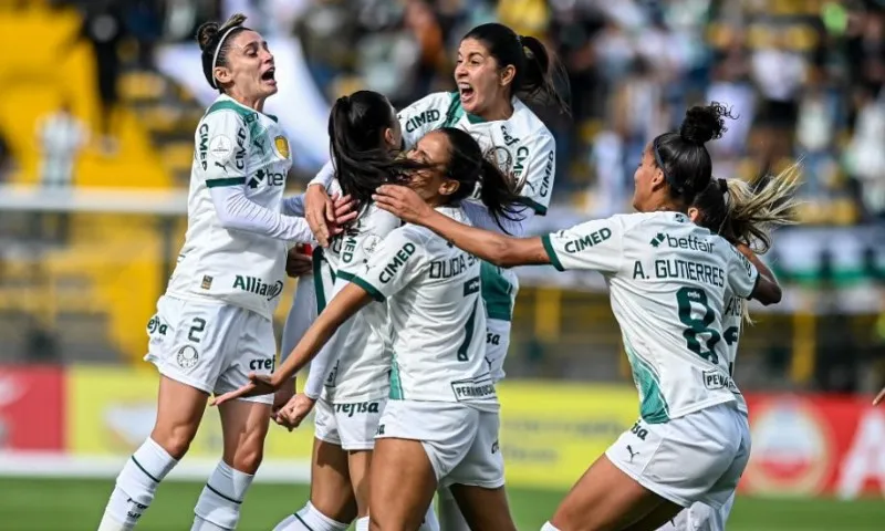 Imagem ilustrativa da imagem Palmeiras fecha 1ª fase da Libertadores feminina com 100% de aproveitamento