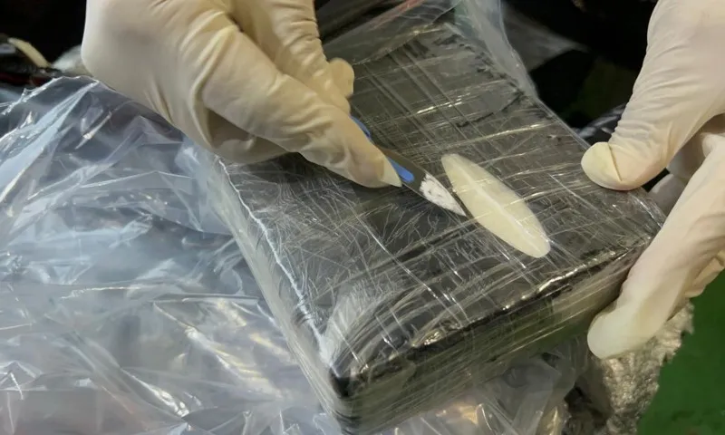 Imagem ilustrativa da imagem Polícia Federal apreende 1,5 tonelada de cocaína em navio no Porto de Vitória