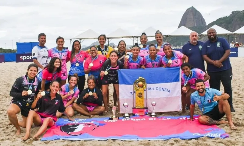 Imagem ilustrativa da imagem São Pedro Beach Soccer é campeão da Sudeste Cup do Circuito Brasil