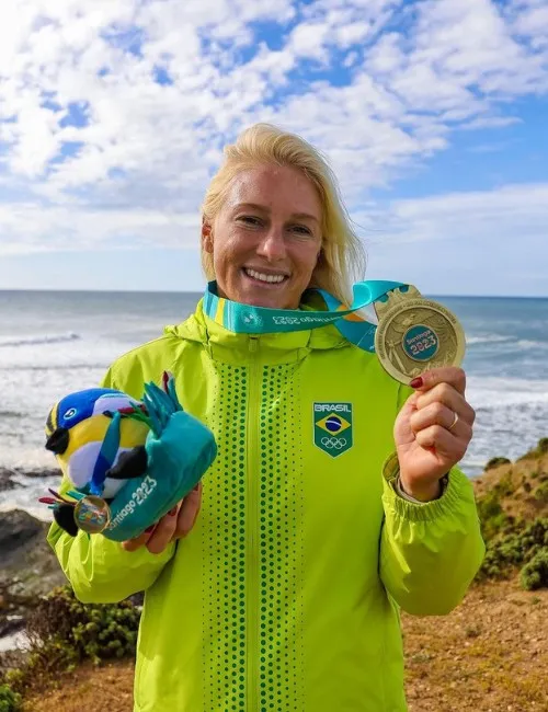 Imagem ilustrativa da imagem Tatiana Weston-Webb conquista medalha de ouro para o Brasil no Pan-Americano