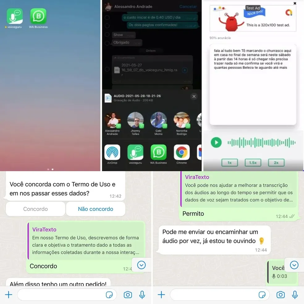 Imagem ilustrativa da imagem Veja como fazer para transformar mensagem de voz em texto no Whatsapp