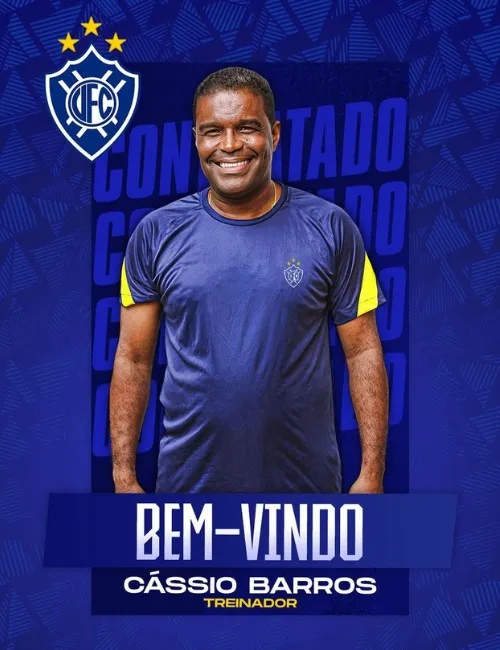Imagem ilustrativa da imagem Vitória anuncia Cássio Barros, ex-Vasco, como novo técnico do clube