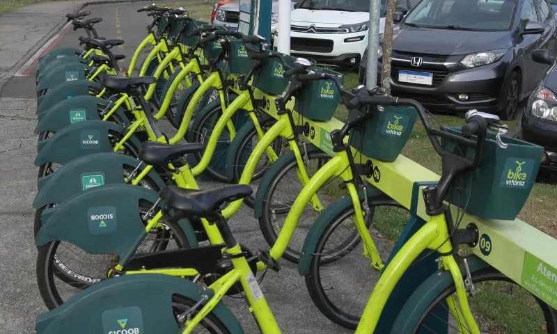 Imagem ilustrativa da imagem Vitória e Vila Velha estudam integrar serviço de aluguel de bicicletas