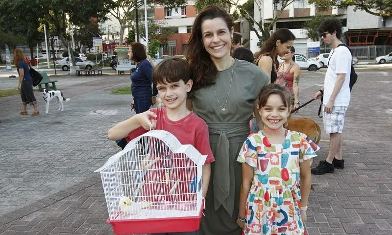 Imagem ilustrativa da imagem Até calopsita na bênção dos animais no dia de São Francisco de Assis