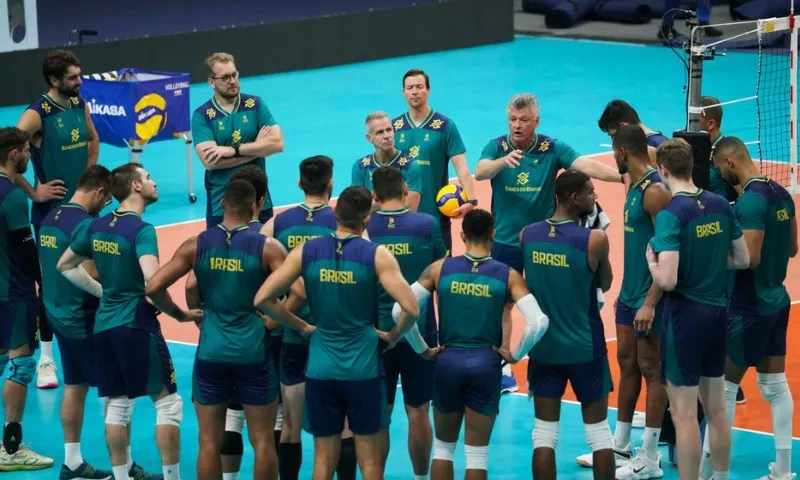 Imagem ilustrativa da imagem Brasil estreia contra o Catar no Pré-Olímpico de vôlei masculino