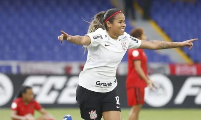 Imagem ilustrativa da imagem Corinthians deslancha no fim, goleia e vai à semi da Libertadores feminina