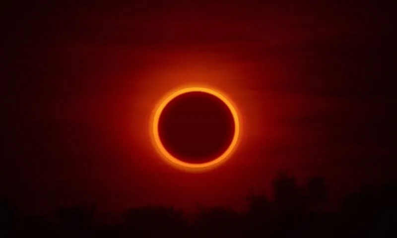 Imagem ilustrativa da imagem Eclipse Anular do Sol pode ser acompanhado pelos pernambucanos, mas exige cuidados